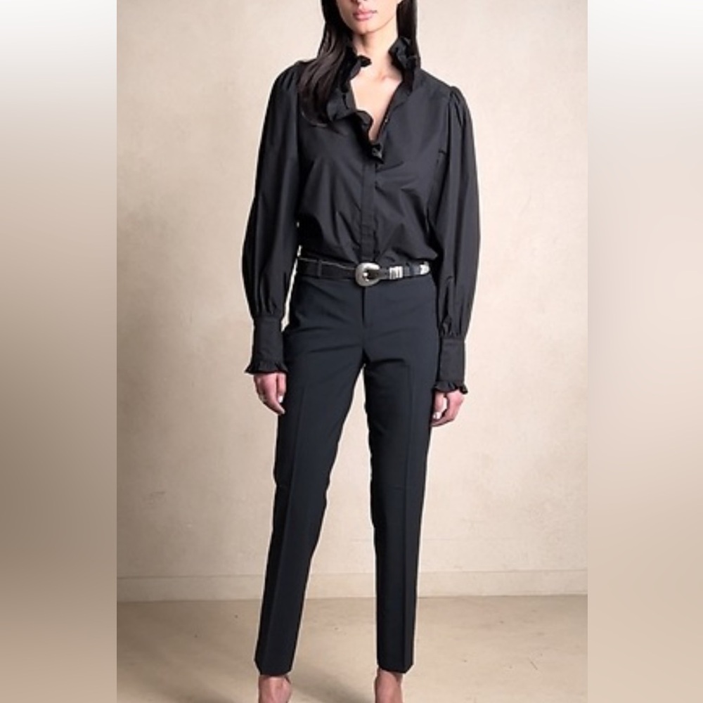 Banana Republic RYAN SLIM WOOL-BLEND PANT